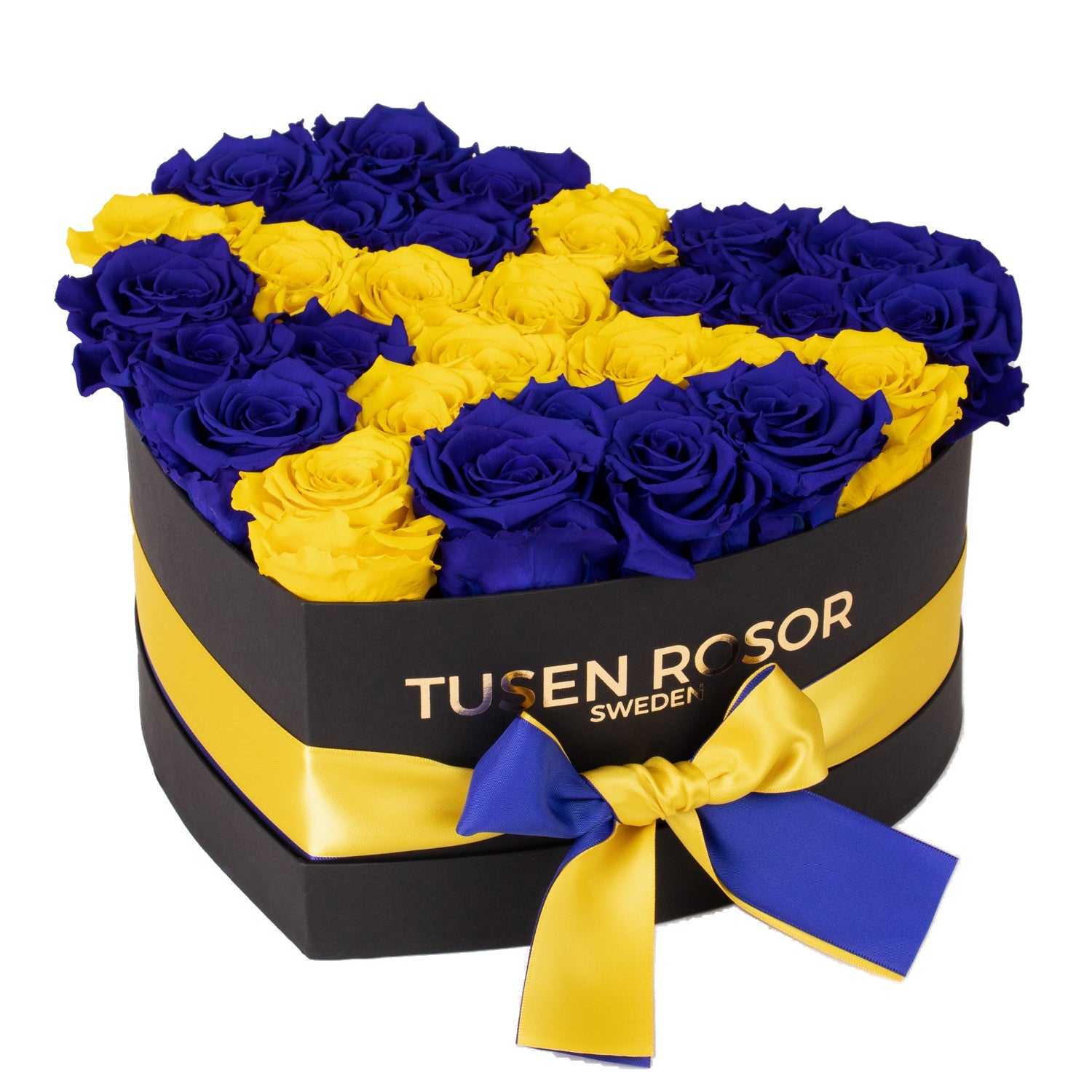 Sverige evighetsrosor | Hjärtbox