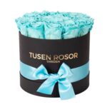 Turkosblå evighetsrosor | Classic box