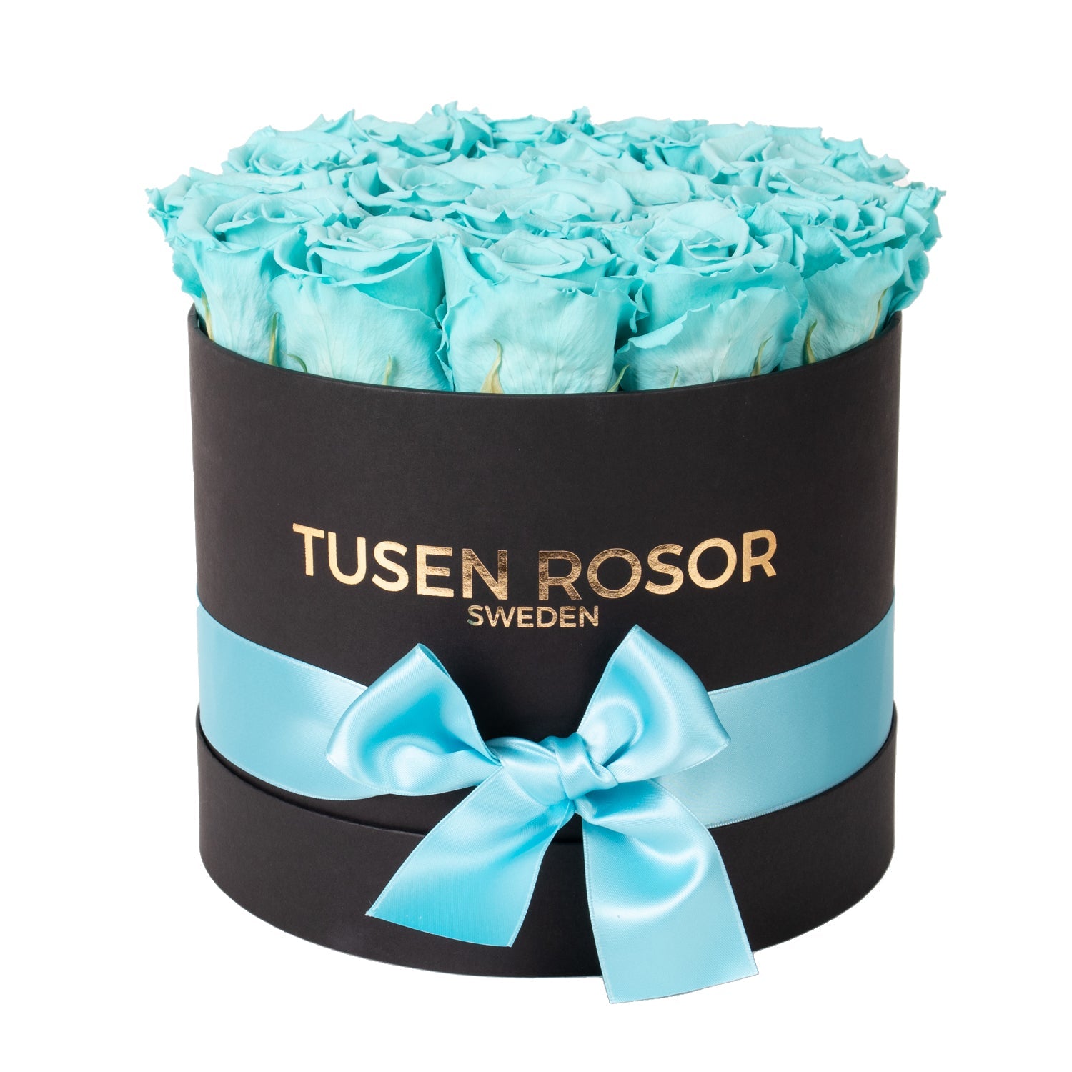Turkosblå evighetsrosor | Classic box